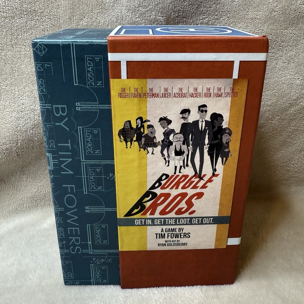 Burgle Bros Heist Game by Tim Fowers Get In Get The Loot Get Out Complete 2015